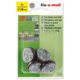 fix-o-moll Filzgleiter mit Stift 28 mm 4 Stück