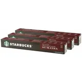 Starbucks Sumatra Single Origin Kaffee Nespresso kompatibel 3 x 10 Kapseln