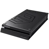 GRAUGEAR Gaming Festplatte im Aluminiumgehäuse, Ideal für PlayStation 4 Playstation 5 USB C 3,5" Zoll schwarz