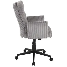 Duo Collection Charly Drehstuhl Cord Grau