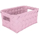 KLEINE WOLKE Aufbewahrungskorb Aspera 12 x 19 x 28 cm rosa