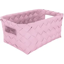 KLEINE WOLKE Aufbewahrungskorb Aspera 12 x 19 x 28 cm rosa