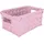 KLEINE WOLKE Aufbewahrungskorb Aspera 12 x 19 x 28 cm rosa