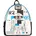 Loungefly Star Wars The Power of the Force by Rucksack Mini Astromech Droid
