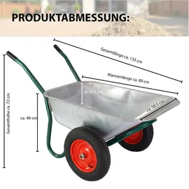Trutzholm Schubkarre 100 l 160 kg