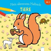 Arena Mein allererstes Malbuch 1 St. Tiere