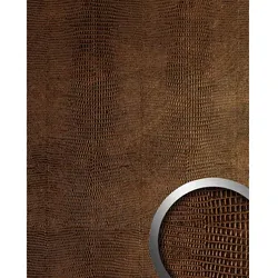 wallface Dekorpaneele, strukturiert - braun