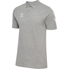 hummel hmlGO 2.0 Chevron Poloshirt, Graumeliert, 2XL