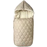 Kaiser Recy XL Fleece Fußsack Sand/Cream, Beige