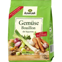 Alnatura Bio Gemüse Bouillon ohne Zusatz von Hefe Nachfüllpackung 290G