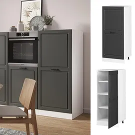 Vicco Hochschrank R-Line 60 x 60 x 143 cm Anthrazit