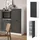 Vicco Hochschrank R-Line 60 x 60 x 143 cm Anthrazit