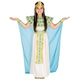 dressforfun Kostüm Mädchenkostüm Cleopatra, Bezauberndes Kleid weiß 128 (8-10 Jahre) | 128 (8-10 Jahre)