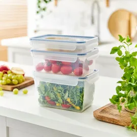 Rotho Frischhaltedose rechteckig horizon blau 1 l