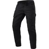 RevIt! Revit Cargo 2 TF Motorrad Jeans, schwarz, 38/34