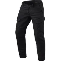 RevIt! Revit Cargo 2 TF Motorrad Jeans, schwarz, 38/34