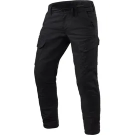 RevIt! Revit Cargo 2 TF Motorrad Jeans, schwarz, 38/34
