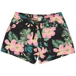 Bermudas ROXY "Twenty Five Miles", Kinder, Gr. 14(155-164cm), schwarz, [Hauptstoff] 60% Baumwolle, 40% Polyester, Hosen