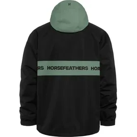 horsefeathers Gordie Jacke Schwarz/Eisberggrün M
