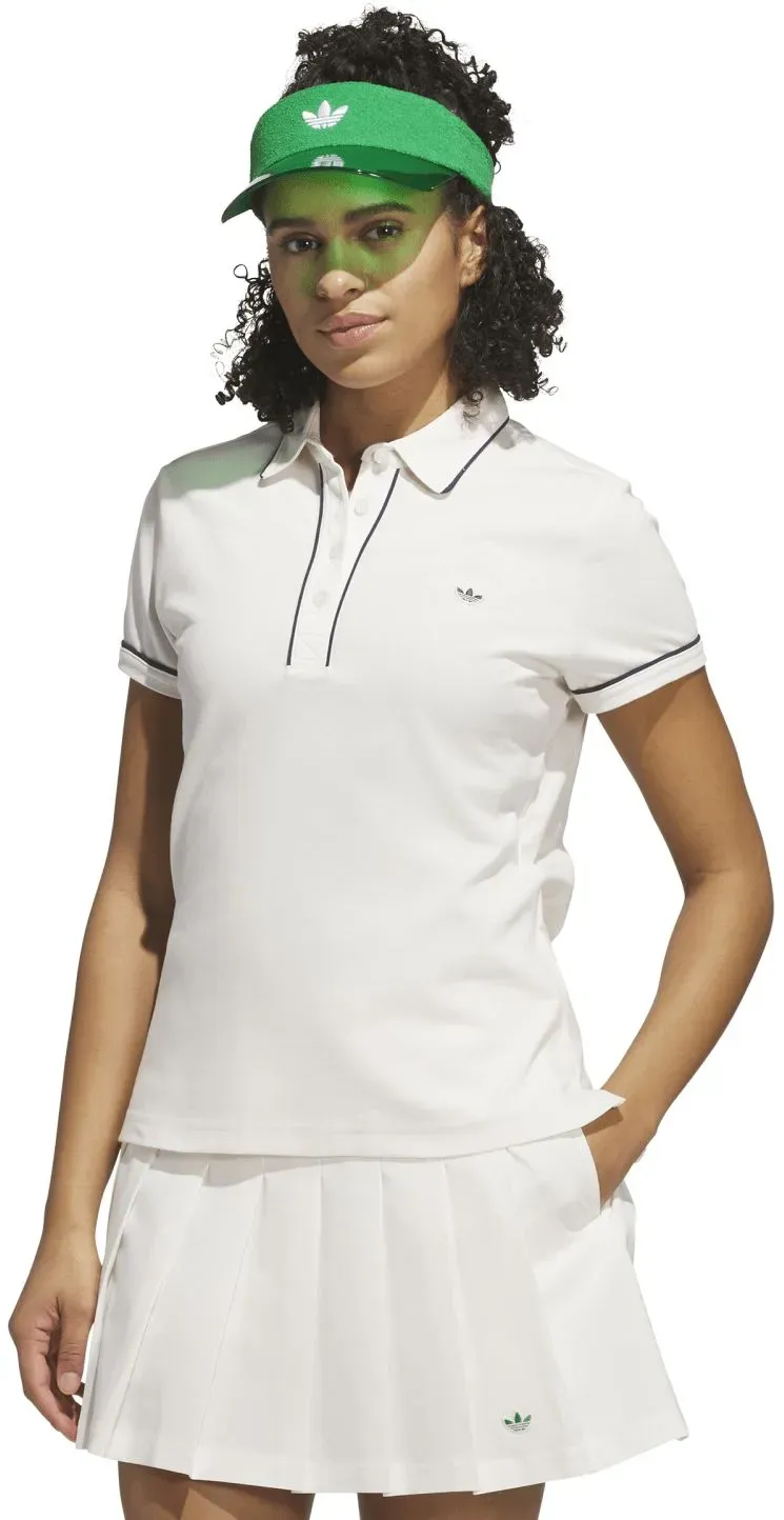 adidas Golf Originals Polo Solid, weiss