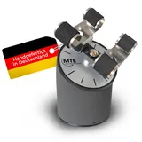 MTE Bewegungstechnik Uhrenbeweger (WTA 220 Metall 2-fach) – Elektronisch gesteuerter Uhrendreher für Automatikuhren – Leiser Watch Winder – Batterie- & Netzbetrieb – Made in Germany