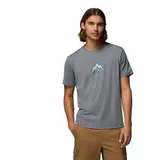 Columbia Parsons Point Graphic City Grey Heather/Pointed Peaks 2XL