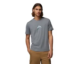 Columbia Parsons Point Graphic City Grey Heather/Pointed Peaks 2XL