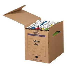 Elba Archivboxen tric system braun 24,0 x 34,1 x 31,5 cm, 6 St.