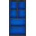 BGS Werkstattwageneinlage 1/3, leer: 6 Ablagefächer, 408 x 189 x 32 mm