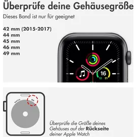 Apple Watch Ultra Alpine Loop 49 mm Indigo Titan Natur Medium