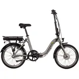 Saxonette E-Bike Faltbike, 20Zoll, Frontmotor, 281 Wh Akku 3 Gang, Nabenschaltung, ( Pedelec, Elektrofahrrad für Damen u. Herren