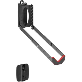 Maclean Brackets Fahrrad-Wandhalterung schwarz