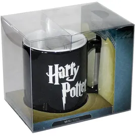 SD Toys Harry Potter Tasse, Keramik, Weiß/Schwarz, 8 cm