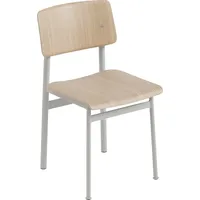 Muuto Loft Stuhl, eiche graue Beine