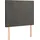 vidaXL Boxspringbett 100 x 200 cm Dunkelgrau