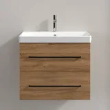 Villeroy & Boch Waschtischunterschrank 2 Auszüge 62,6 x 51,4 x 48,4 cm Kansas Oak