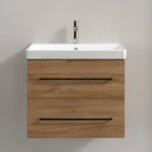 Villeroy & Boch Waschtischunterschrank 2 Auszüge 62,6 x 51,4 x 48,4 cm Kansas Oak