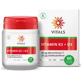 Vitals Vitamin K2 + D3 Softgel-Kapseln 60 St.