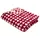 David Fussenegger Fussenegger Kuscheldecke Herzerl Überall 150 x 200 cm Mischgewebe Rot Bordeaux
