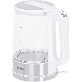 Mesko MS 1301w Glas-Wasserkocher