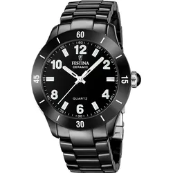 Festina Quarz Damen Keramik F20723/1 - schwarz - 38mm