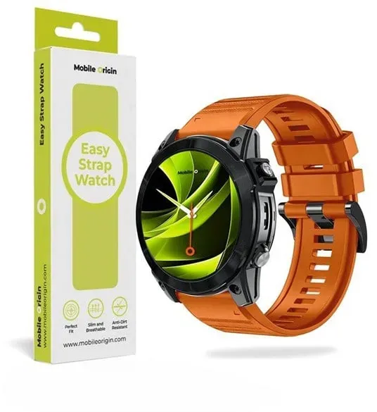 Easy Strap Silicone Watch 26mm Orange