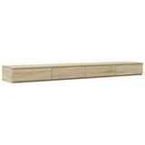 vidaXL Bett-Schubladen Sonoma Eiche 200x36,5x16,5 cm Spanplatte