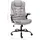 vidaXL Bürostuhl Wildleder-Optik Hellgrau