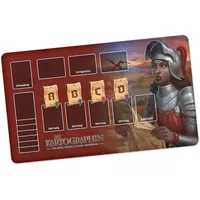 Pegasus Spiele Pegasus INTERN 51315G Kartograph: Spielmatte, Blau, Schwarz