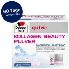 Queisser Doppelherz Kollagen Beauty Pulver system