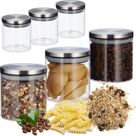 Relaxdays Vorratsglas 380 ml 3 St.