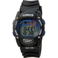Lorus Sport Herren-Uhr Chronograph Edelstahl und Kunststoff mit Urethanband R2351AX9