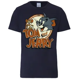 LOGOSHIRT Tom und Jerry blau XS
