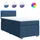 vidaXL Boxspringbett 100 x 200 cm Blau